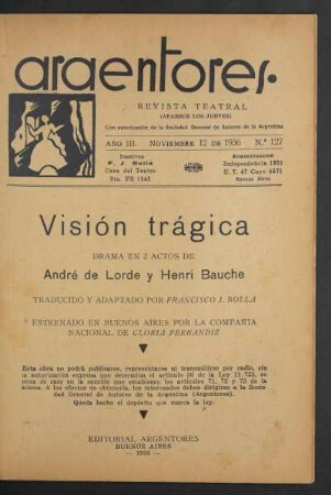1936012700: Teatro de espanto