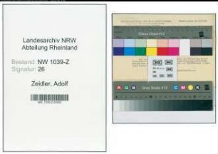 Entnazifizierung Adolf Zeidler , geb. 00.00.0000 (Forstmeister)