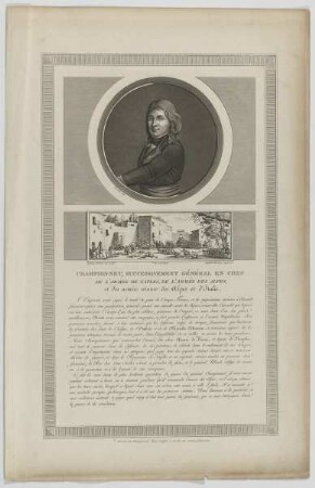 Bildnis des Jean Étienne Championnet