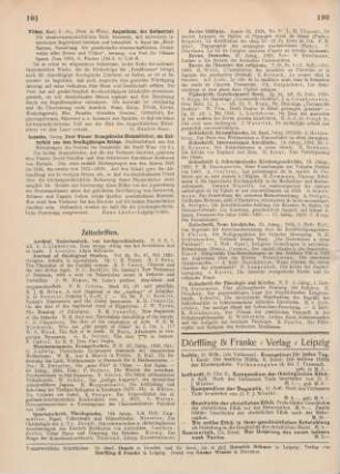191 [Rezension] Augustinus, Aurelius, Der Gottesstaat