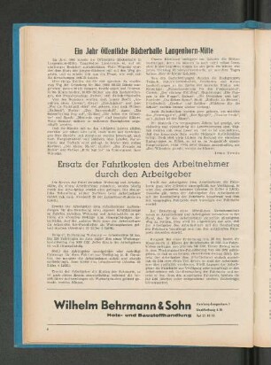 Ein Jahr Öffentliche Bücherhalle Langenhorn-Mitte