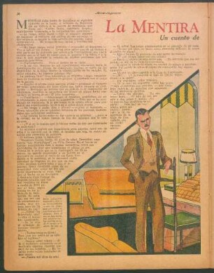 La mentira de oro : Un cuento de Luis J. Roca