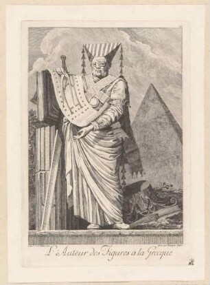 L'auteur des figures à la Grècque, aus der Folge "Mascarade à la Grecque", Bl. 10