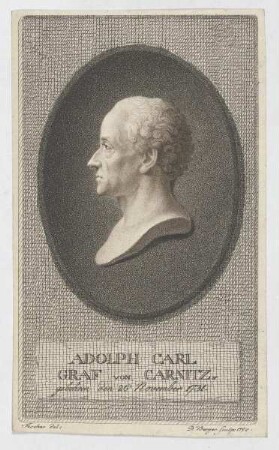 Bildnis des Adolph Carl von Carnitz