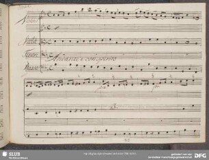 Aria: Tutte fin or dal cielo