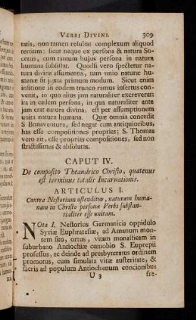 309-355, Caput IV