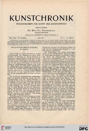 Heft 3 (25. Oktober 1900)