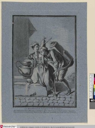 Le Marchand de Tisanne et la Laitierre