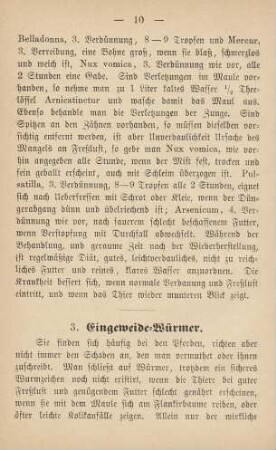 3. Eingeweide-Würmer
