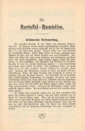 III. Kartoffel-Komödien