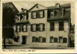 Das Schillerhaus in Weimar