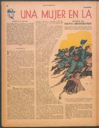 Una mujer en la legión extranjera : Nuestro folletín