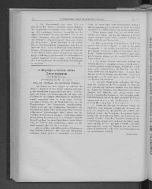 Kriegsaphorismen eines Dermatologen.