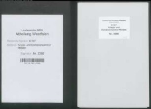 Bau und Reparatur der geistlichen Gebäude zu Rahden (Amt Rahden) - Band 4