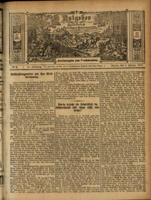 Ausgabe vom Sonntag, den 09. Februar 1913.