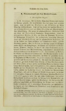 I. Griechenland vor den Perserkriegen