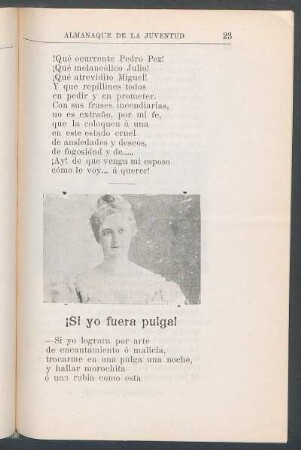 ¡Si yo fuera pulga!