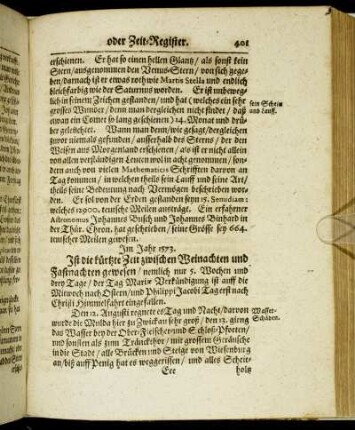 Im Jahr 1573. - Im Jahr 1595.