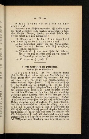 61-73, 5. De Franzosen im Breuschtal. - 7. Das ehemalige Königreich Polen.