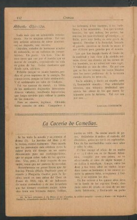La Cacería de Camelias.