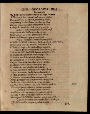 XIII. Georgius Wirth