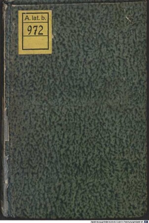Grammaticae Methodus ut succinctissima, ita et utilissima, eruditissimaque videlicet Donati de octo orationis partibus libellus