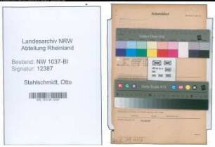 Entnazifizierung Otto Stahlschmidt , geb. 20.06.1906 (Lehrer)