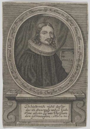 Bildnis des Johann Conrad Goebel