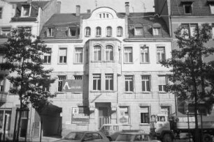 Einbau eines Lebensmittelmarktes im Haus Gerwigstraße 35 unter Bewahrung der Jugendstilfassade