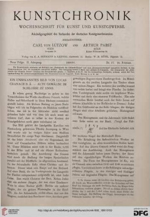 Heft 17 (26. Februar 1891)