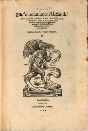 Annotationes in librum Elenchorum ... Aristotelis