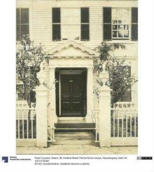 Salem, 80, Federal Street, Peirce-Nicols House, Hauseingang