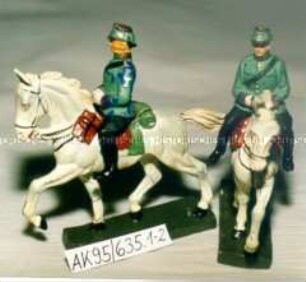 Berittene Polizisten