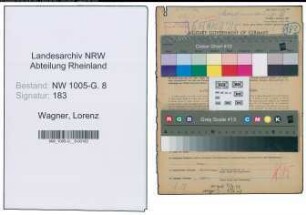 Entnazifizierung Lorenz Wagner , geb. 27.08.1898 (Firmeninhaber)