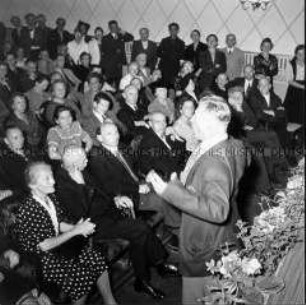 Vortrag eines ehemaligen deutschen Kriegsgefangenen im Haus der Sowjetkultur