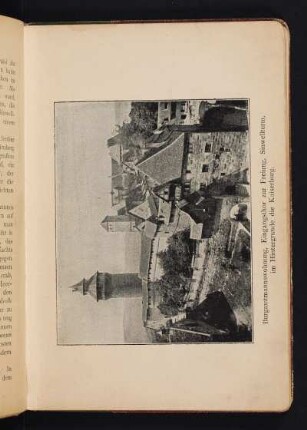 Burgamtsmannswohnung, Eingangsthor zur Freiung, Sinwellturm, im Hintergrund die Kaiserburg.