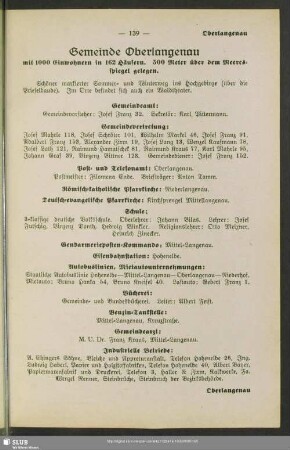 Gemeinde Oberlangenau