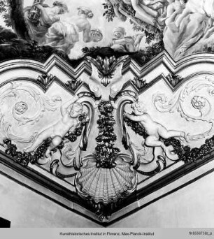 Allegorie des Ruhmes : Allegorie des Ruhmes, Stuckdetails