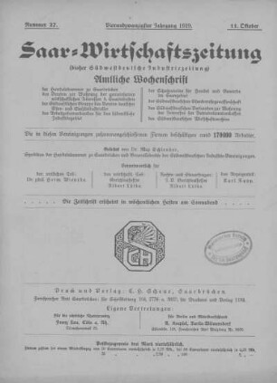 Nummer 27: 11. Oktober 1919