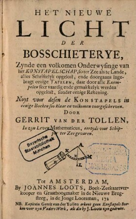 Het nieuwe Licht der Bosschieterye