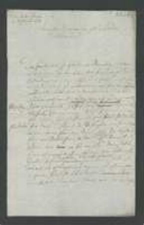 Brief von Regensburgische Botanische Gesellschaft an Bayern / Landesdirectorium, geschrieben von Christian Heinrich Oppermann