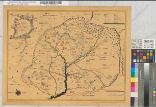 Carte de la principauté de Nassau Sigen. Par Louis Adolphe Schenck / [Reproduktion:] Karte des Fürstentums Nassau-Siegen von Ludwig Adolph Schenck (um 1770) für den Siegerländer Heimatverein herausgegeben von Wilhelm Güthling 1968