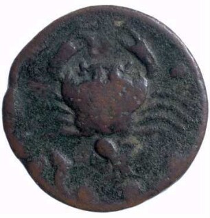 Münze, 1/2 Litra (Hemilitra), ca. 425 - 406 v. Chr.