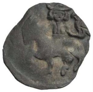 Fundmünze, Denar, um 1320
