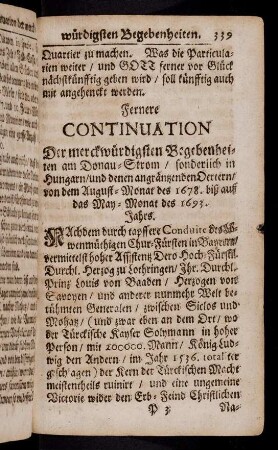 339-348, Nachdem durch tapffere Conduite des ...