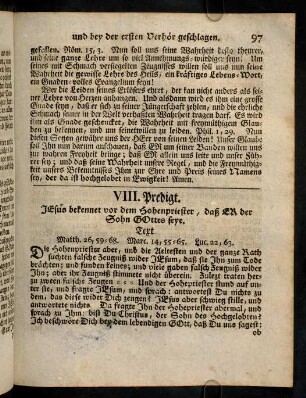 97-100, Text; Eingang