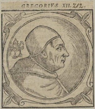 Bildnis von Papst Gregor XII.
