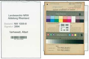Entnazifizierung Albert Verhasselt , geb. 09.02.1892 (Schuhmacher)