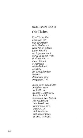 Ole Tieden