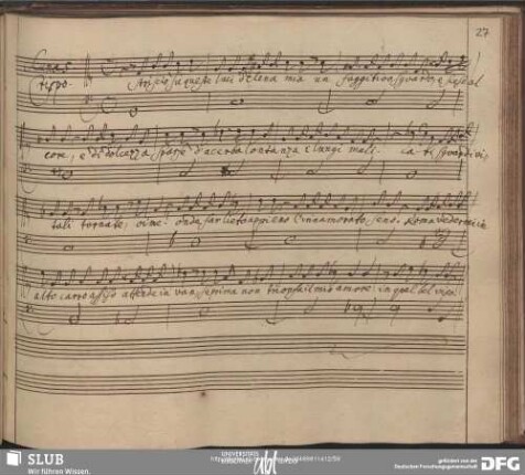 Scena 5: Arisciò su queste luci d'Elena mia